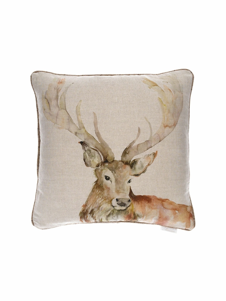 Voyage Linen Gregor Animal Piped Cushion - Image 1 of 2