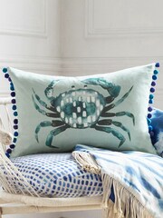 Voyage Seafoam Milton Animal Loop Edge Cushion - Image 1 of 4