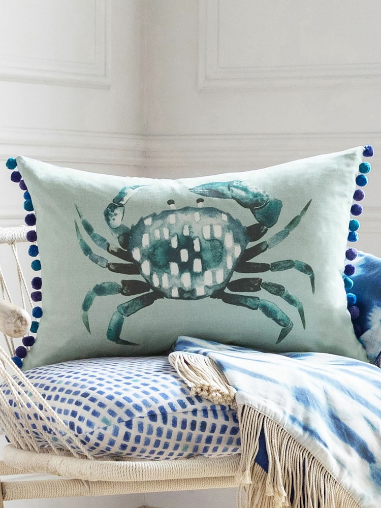 Voyage Seafoam Milton Animal Loop Edge Cushion - Image 1 of 4