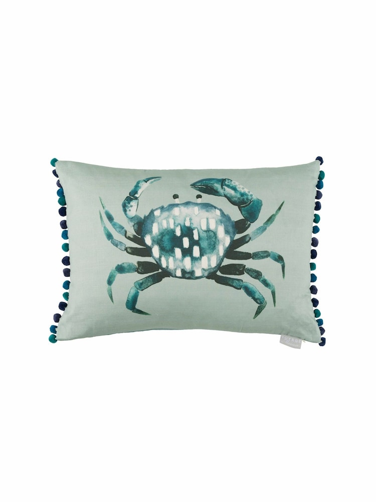 Voyage Seafoam Milton Animal Loop Edge Cushion - Image 2 of 4