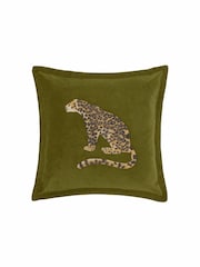 Voyage Olive Waghoba Animal Oxford Cushion - Image 2 of 4