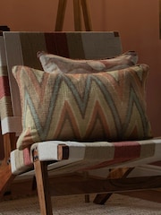 Voyage Granite Navada Geometric Braided Cushion - Image 1 of 4