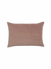Voyage Coral Pink 40 x 60cm Haze Velvet Cushion - Image 3 of 4