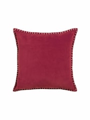 Voyage Pomegranate Stitch Plain Blanket Stitched Cushion - Image 2 of 4