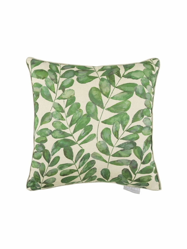 Voyage Apple Rowan Floral Piped Cushion - Image 2 of 4