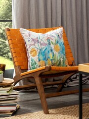 Voyage Linen Tilda and Faye Animal Loop Edge Cushion - Image 1 of 4