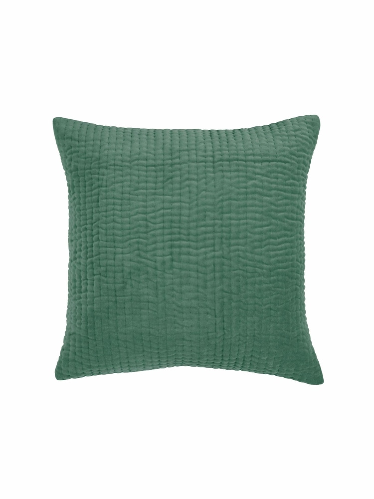 Voyage Seafoam Haze Plain Cushion - Image 2 of 4