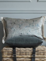 Voyage Frost Carrara Abstract Piped Cushion - Image 1 of 4