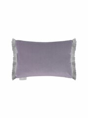 Voyage Violet Nesidora Floral Pom-Pom Cushion - Image 3 of 4