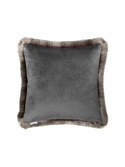 Voyage Cornflower Heligan Floral Fringed Cushion - Image 2 of 3