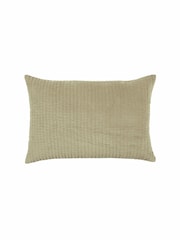 Voyage Quartz Cream 40 x 60cm Haze Velvet Cushion - Image 2 of 4