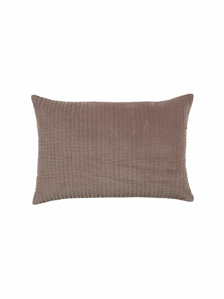 Voyage Lavender 40 x 60cm Haze Velvet Cushion - Image 2 of 4
