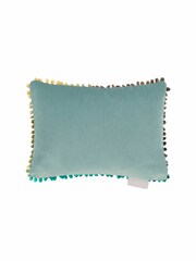 Voyage Emerald Osawi Animal Pom-Pom Cushion - Image 3 of 4
