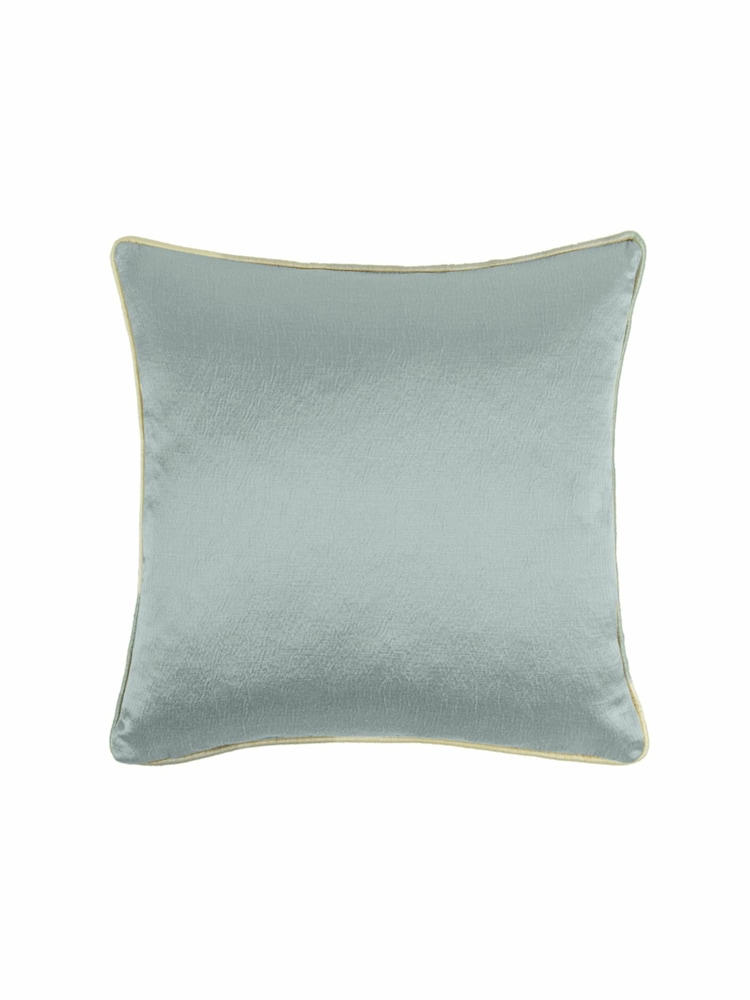Voyage Mist Glaze Plain Piped Cord Cushion - Image 2 of 2
