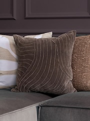 Voyage Iron Waterfall Abstract Cushion - Image 1 of 4