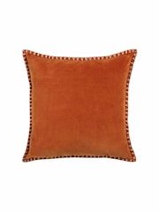 Voyage Sunset Stitch Plain Blanket Stitched Cushion - Image 2 of 4