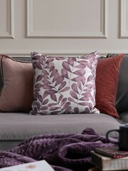 Voyage Dusk Rowan Floral Piped Cushion - Image 1 of 4