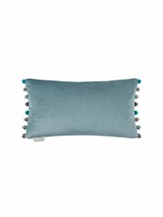 Voyage Emerald Nada Abstract Pom-Pom Cushion - Image 3 of 4