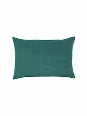 Voyage Ocean Blue 40 x 60cm Haze Velvet Cushion - Image 2 of 4