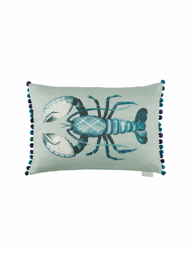 Voyage Seafoam Gerroa Animal Loop Edge Cushion - Image 2 of 4