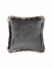 Voyage Lavender Heligan Floral Fringed Cushion - Image 2 of 2