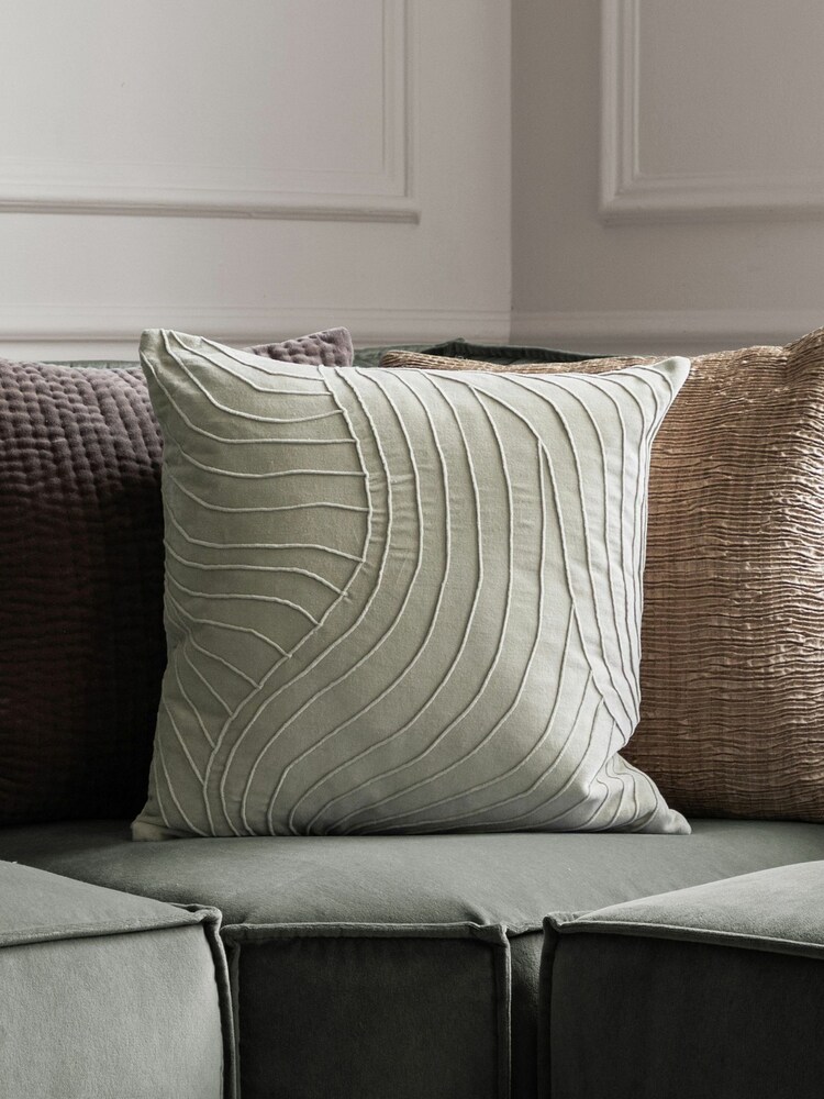 Voyage Quartz Waterfall Abstract Cushion - Image 1 of 4