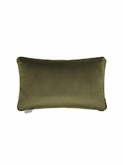 Voyage Olive Hawthorn Floral Piped Cushion - Image 3 of 4