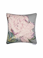 Voyage Linen Parcevall Lavender Floral Piped Cushion - Image 2 of 4