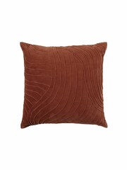Voyage Persimmon Waterfall Abstract Cushion - Image 2 of 4