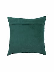 Voyage Teal Waterfall Abstract Cushion - Image 3 of 4