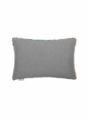 Voyage Dawn Whimsical Tale Animal Abstract Loop Edge Cushion - Image 3 of 4