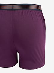 Rich Purple/Bronze Signature Bamboo Boxers 4 Pack - Image 6 of 7