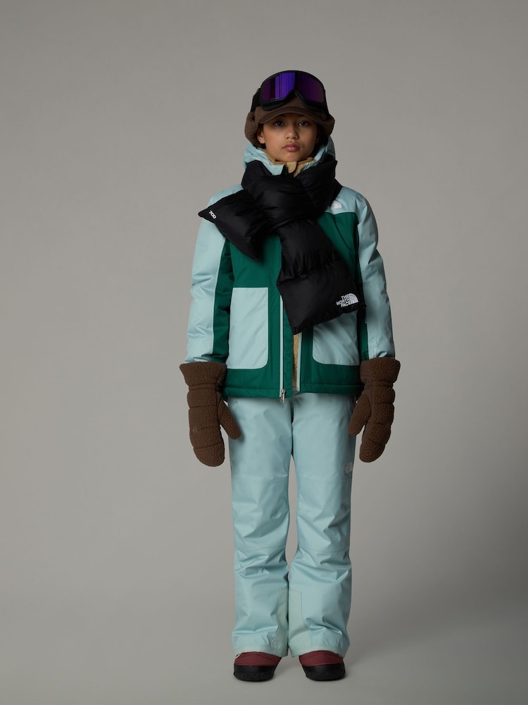 The North Face Green Girls Freedom Insulated Ski Trousers - Image 2 of 3 The North Face Green Girls Freedom Insulated Ski Trousers - Image 2 of 3