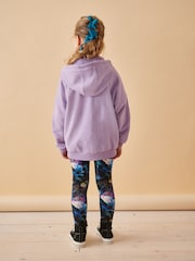 Flieder-Violett - Kapuzenjacke (3–16Jahre) - Bild 4 von 9