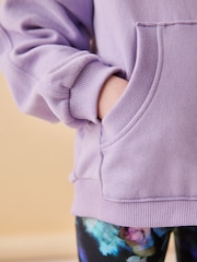 Flieder-Violett - Kapuzenjacke (3–16Jahre) - Bild 6 von 9