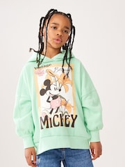 Green Mickey Mouse Hoodie (3-16yrs) - Image 1 of 7