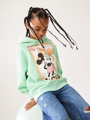 Green Mickey Mouse Hoodie (3-16yrs) - Image 2 of 7