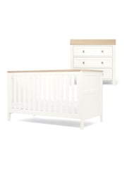 Mamas & Papas WhiteOak 2 Piece Wedmore Nursery Furniture Set - Image 6 of 12