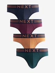Rich Bronze Signature Briefs 4 Pack - Image 1 of 7