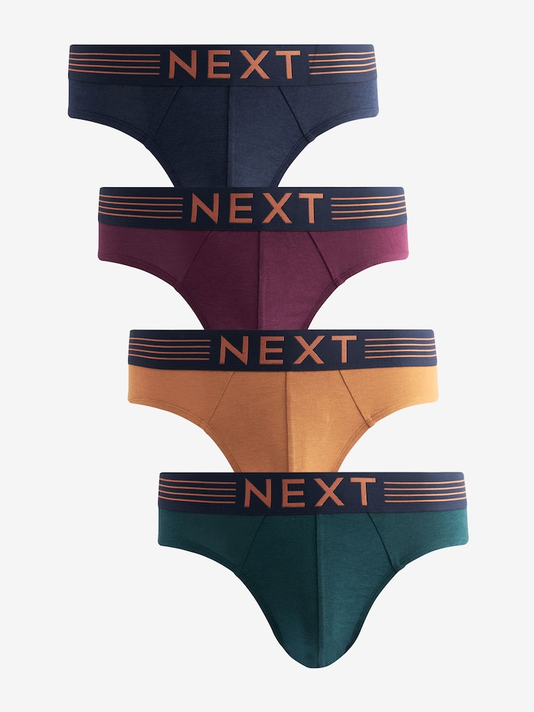 Rich Bronze Signature Briefs 4 Pack - Image 1 of 7