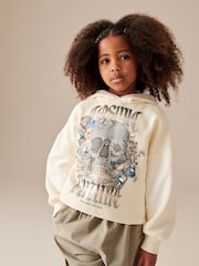 Ecru Hoodie (3-16yrs) - Image 1 of 3