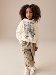 Ecru Hoodie (3-16yrs) - Image 2 of 3