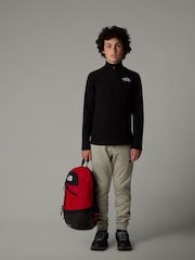The North Face Black T-Shirt Glacier 1/4 Zip Fleece - Image 1 of 5