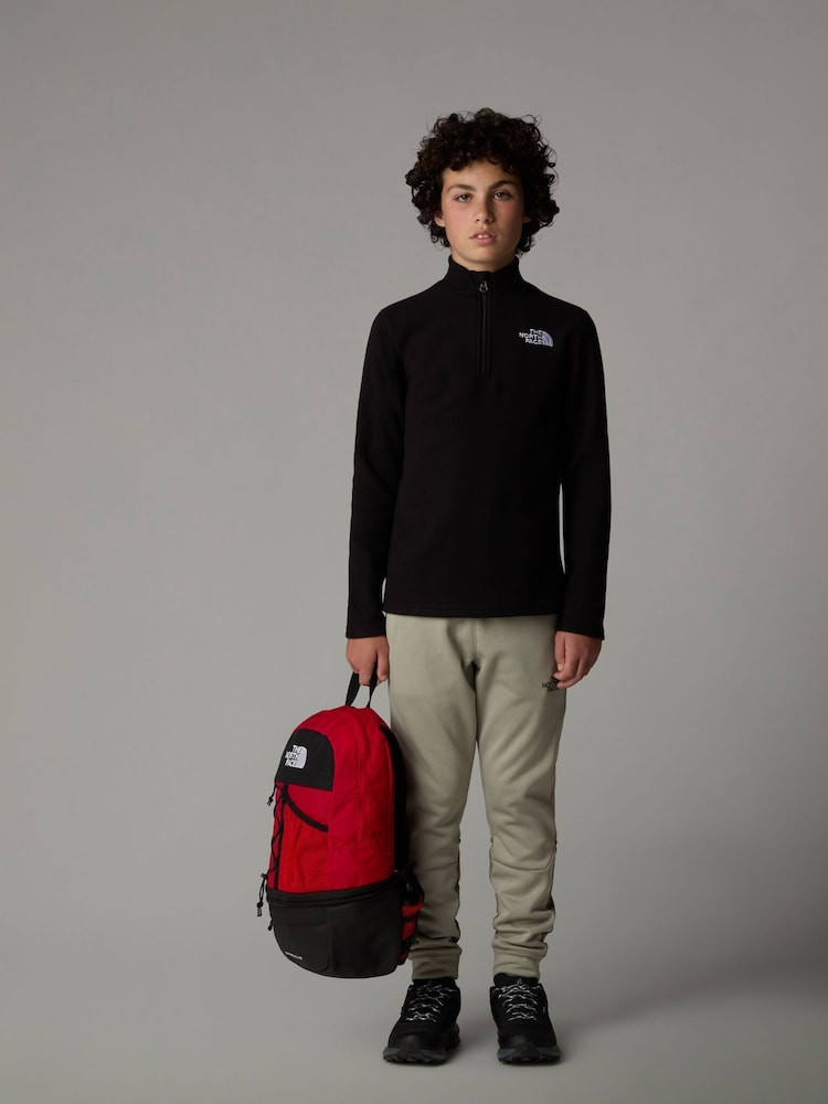 The North Face Black T-Shirt Glacier 1/4 Zip Fleece - Image 1 of 5