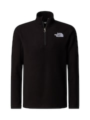 The North Face Black T-Shirt Glacier 1/4 Zip Fleece - Image 3 of 5