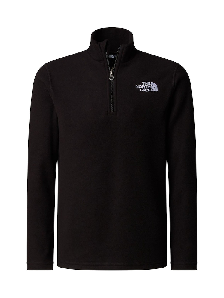 The North Face Black T-Shirt Glacier 1/4 Zip Fleece - Image 3 of 5