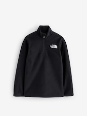 The North Face Black T-Shirt Glacier 1/4 Zip Fleece - Image 5 of 5