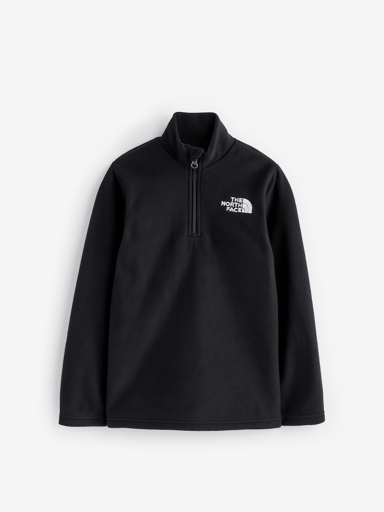 The North Face Black T-Shirt Glacier 1/4 Zip Fleece - Image 5 of 5