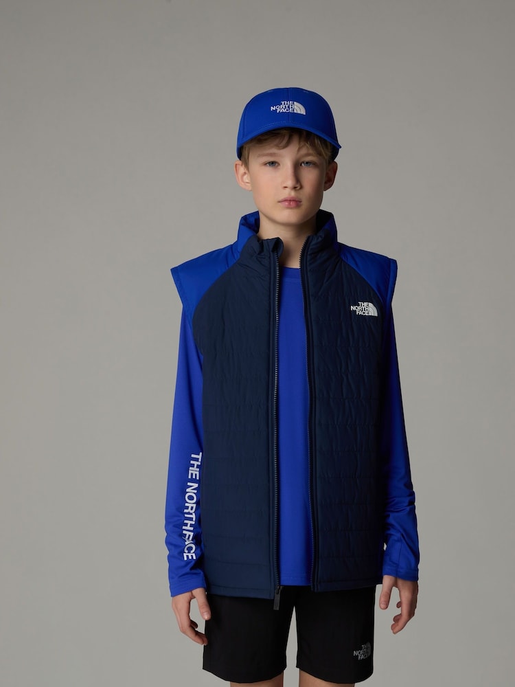 The North Face Blue Boys Never Stop Synthetic Gilet - Image 4 of 4