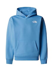 The North Face Blue Girls Vertical Line Hoodie - Image 4 of 5